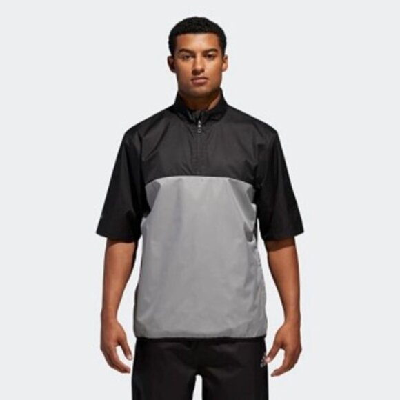 Adidas Golf Climastorm NWT Provisional gray/black wind resistant jacket, XL - Picture 1 of 9